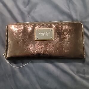 Michael Kors Metallic Bronze Wallet